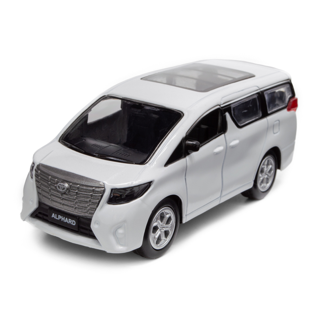 Масштабна модель автомобіля TechnoDrive Toyota Alphard білий (KM250419)