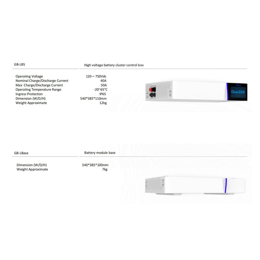 BMS контроллер Deye GB-SL +Base forAIO (GBLB)