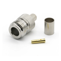 Конектор N Type Female обжим RG6/RG5/LMR-300/RG304/5D-FB/РК-75 Voltronic (YT42113)
