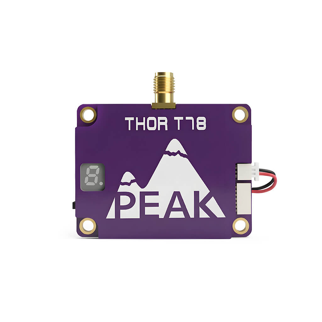 Відеопередавач (VTX) Peakfpv THOR T78 3W 7.2-8G упаковка 400 шт. (T78BOX400) Відеопередавач (VTX) Peakfpv THOR T78 3W 7.2-8G упаковка 400 шт. (T78BOX400)