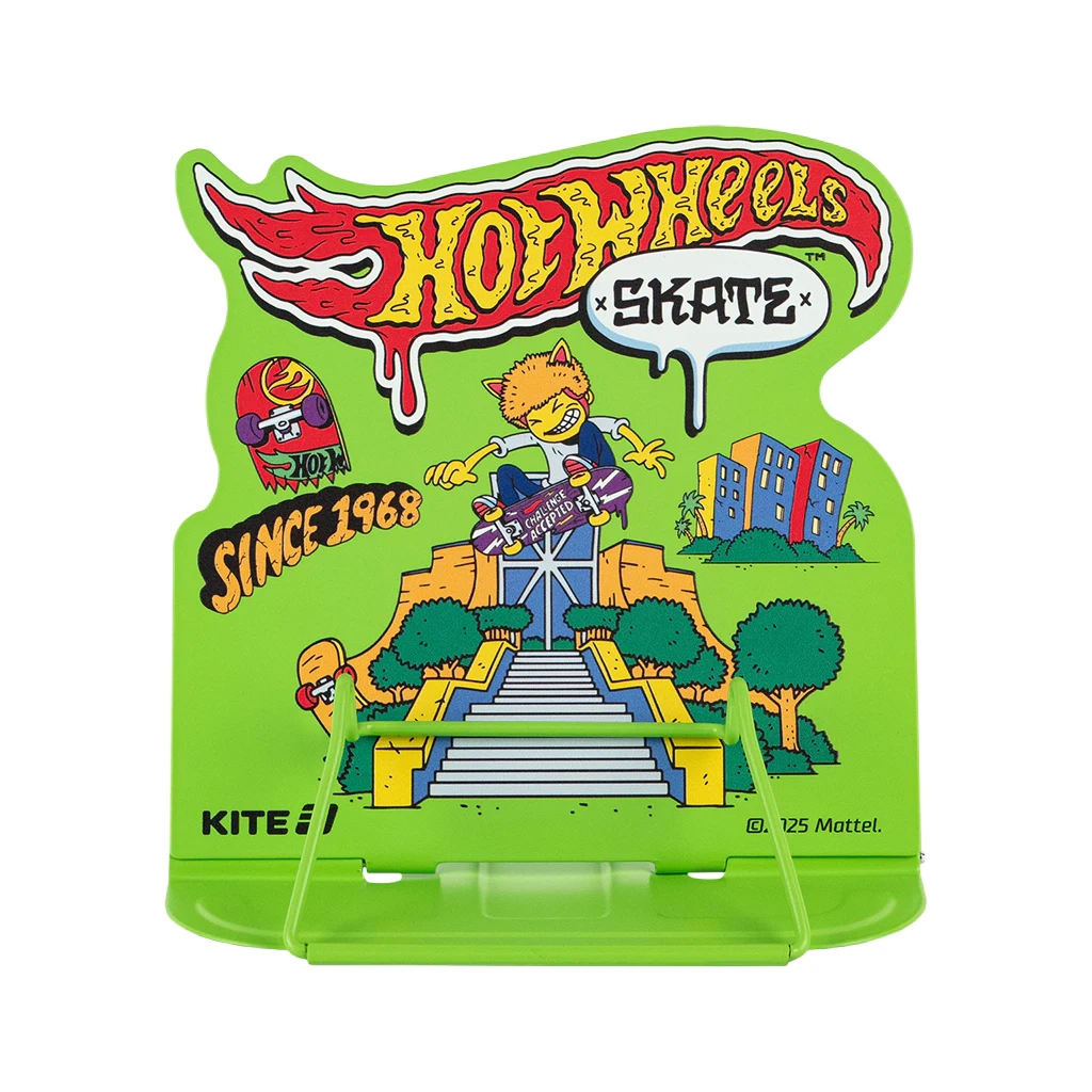Підставка для книг Kite Hot Wheels, металева (HW25-392) Підставка для книг Kite Hot Wheels, металева (HW25-392)