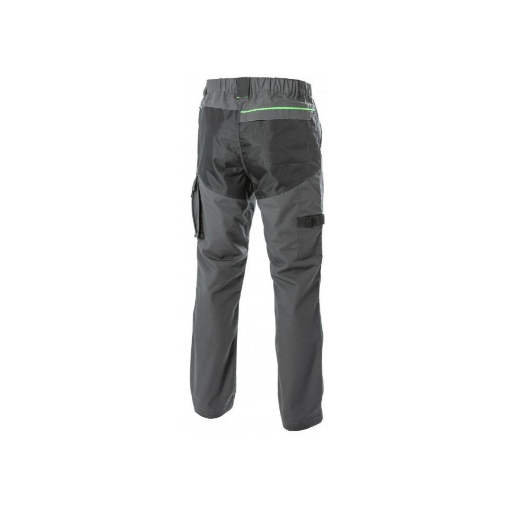 Штани робочі Hoegert LEMBERG HT5K802-1-XL 65% поліестер/35% бавовна темно-сірі, XL (54) (HT5K802-1-XL)