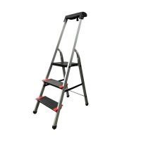 GTM stepladder 3-step. upper step-0.63 m, steps 13 cm., anodized (KMH0103BP)