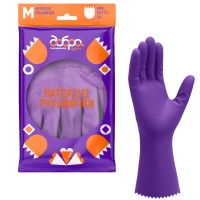 Household gloves Good Housewife Latex Collection Knockout Size M (4820086523714)