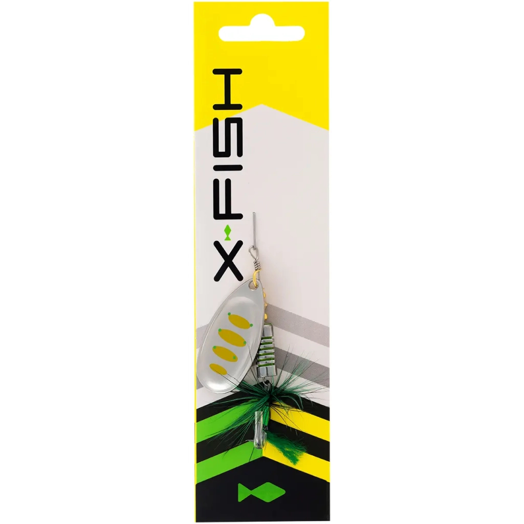 Блешня X-Fish Termite 9.5g 4 Silver GGD (1917.06.85)