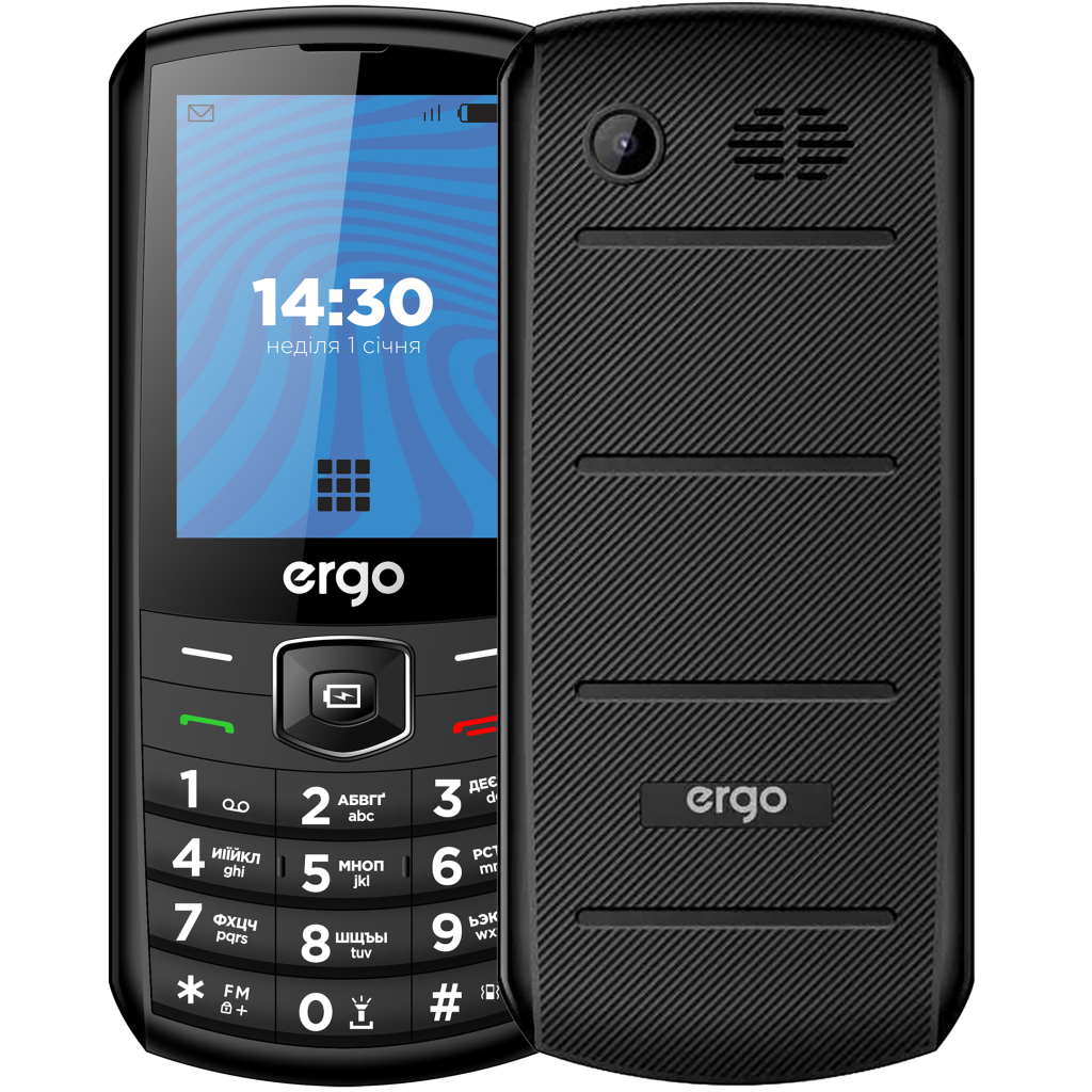 Мобільний телефон Ergo E285 Black