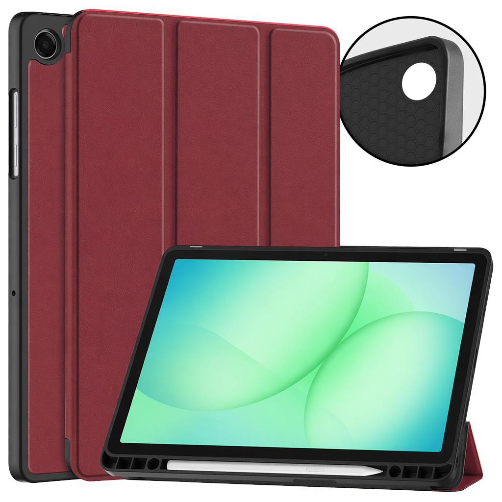 Чохол до планшета BeCover Flexible TPU Mate Samsung Galaxy Tab A11 SM-X133/X135 8.7" Red Wine (715589)