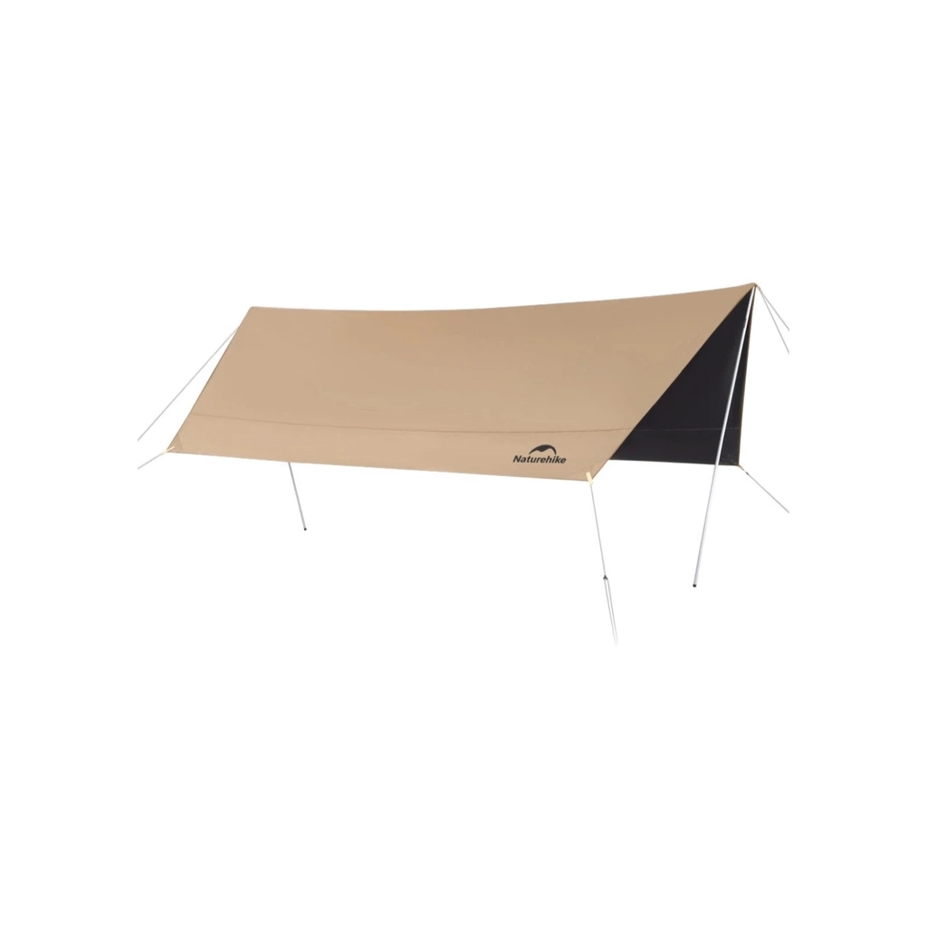 Тент Naturehike CNK2350WS015 Cloud Skies Tarp Lite коричневий (6977465866424)