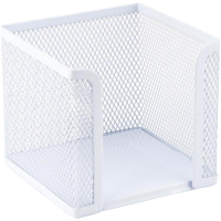 Cube stand for letters and papers Axent 100x100x100mm, mesh, white (2112-21-A)