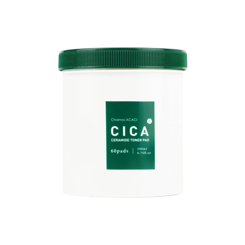 Тонік для обличчя Chamos Acaci CICA Ceramide Toner Pad 60 шт (8809639615270)