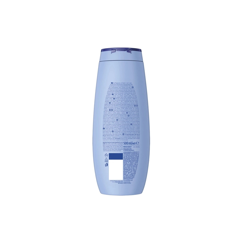 Гель для душу Nivea Crème Smooth & Shea Butter 500 мл (9005800243788)