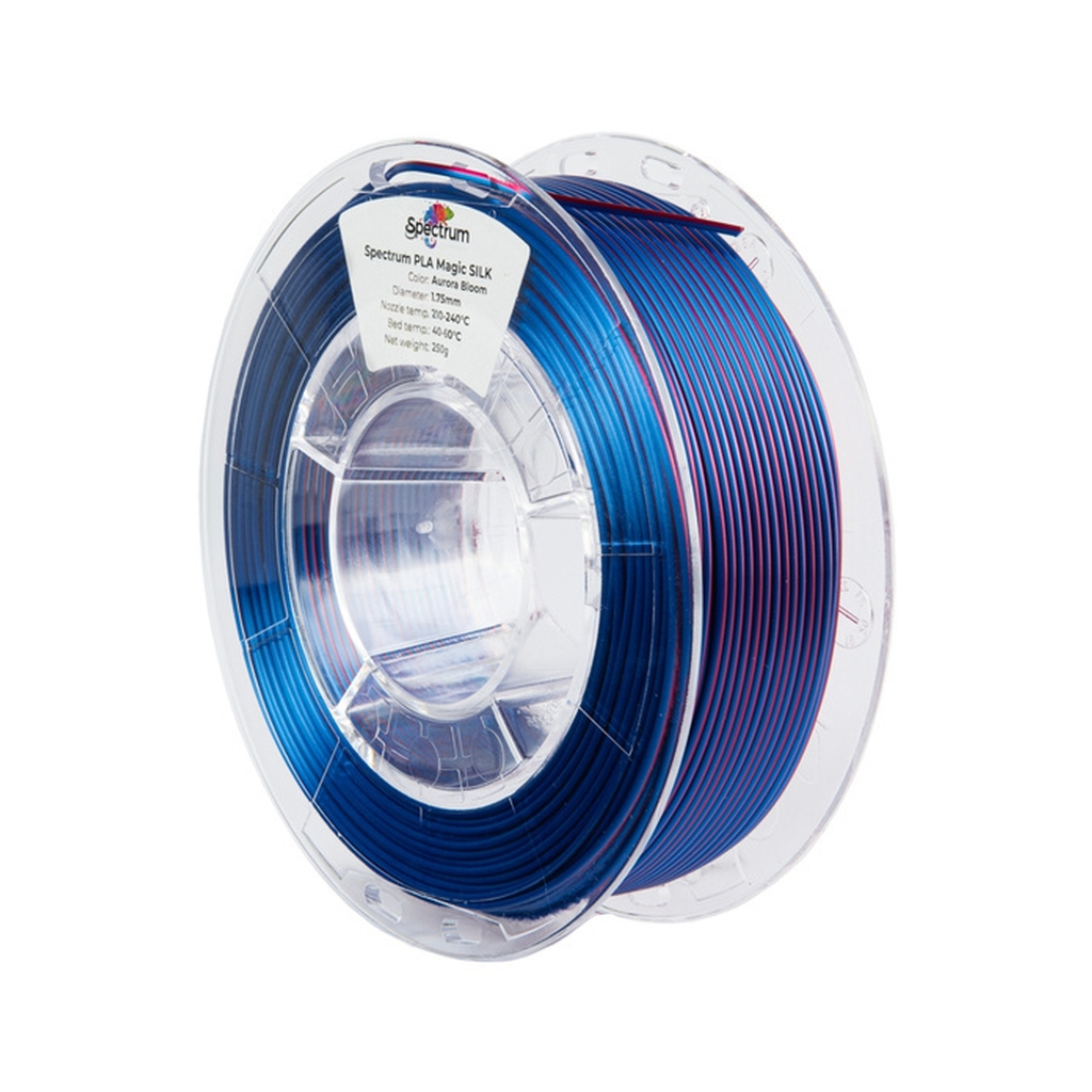 Пластик для 3D-принтера Spectrum PLA Magic SILK 1.75mm 0.25kg Aurora Bloom (81398)