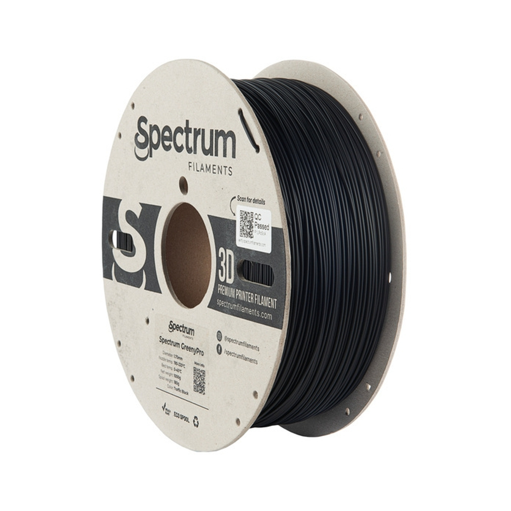 Пластик для 3D-принтера Spectrum GreenyPro 1.75mm 1kg Black,Traffic (80901)