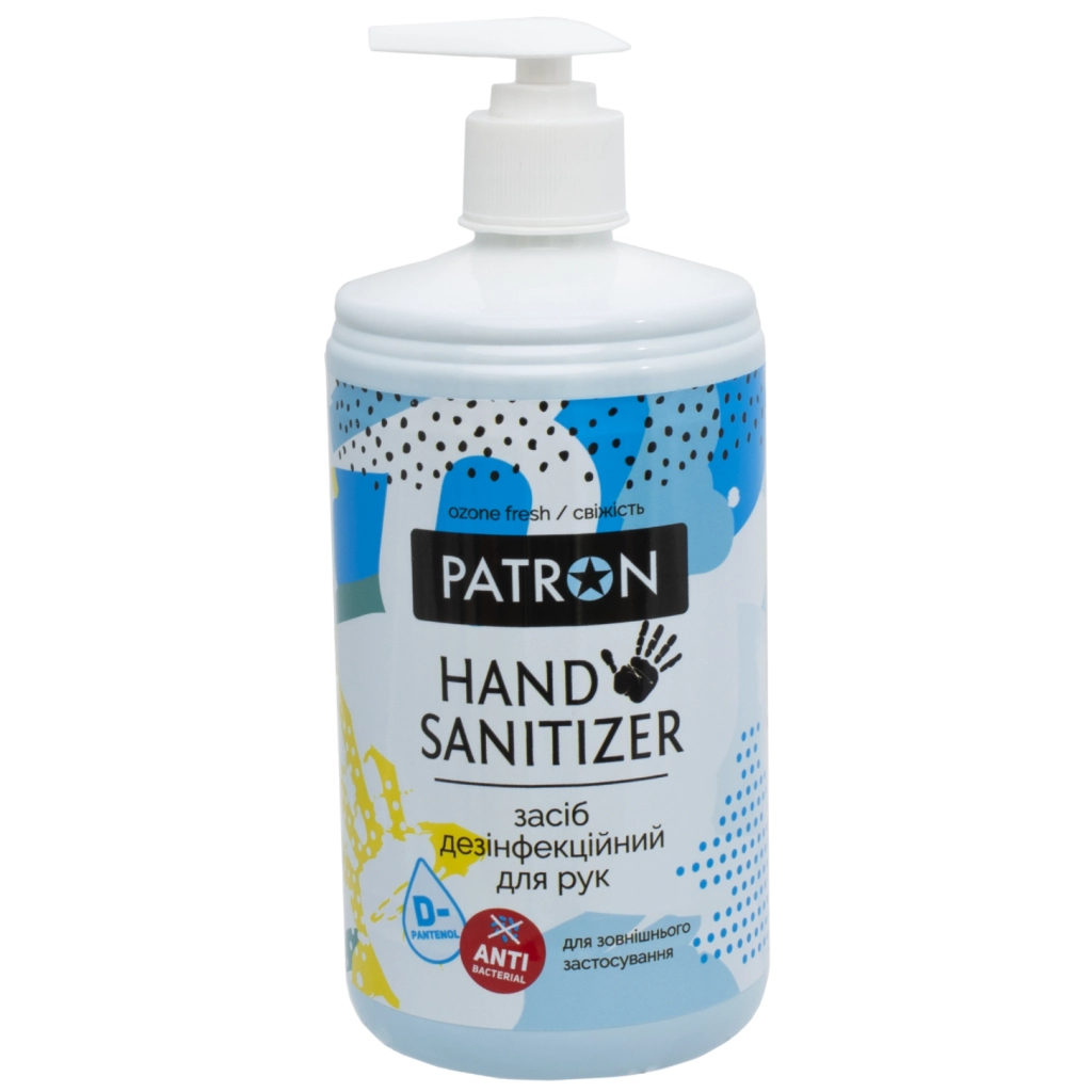 Антисептик для рук Patron Ozon Fresh 700 мл (F3-034-0.7L) Антисептик для рук Patron Ozon Fresh 700 мл (F3-034-0.7L)