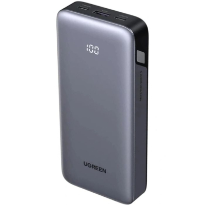 Батарея універсальна Ugreen 20000mAh, 30W, PD, QC, PB532, Gray (55989B)