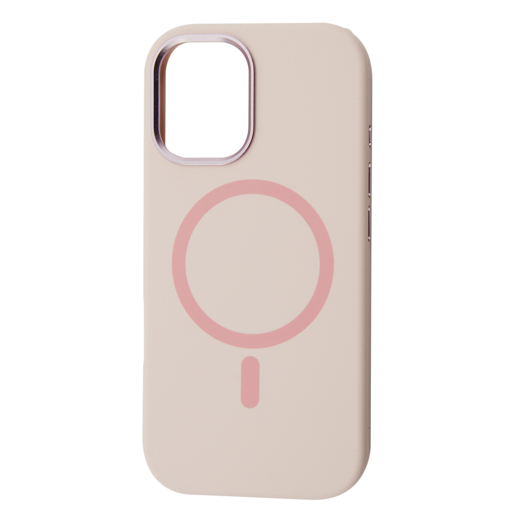 Чохол до мобільного телефона BeCover FIBRA Silicone OmniMag Apple iPhone 17 Light Pink (716201)
