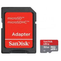 Карта пам'яті SanDisk 32Gb microSDHC Ultra UHS-I (SDSDQU-032G-U46A/SDSDQU-032G-U46A)