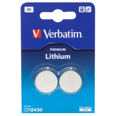 Battery Verbatim CR 2430 Lithium 3V * 2 (49937)