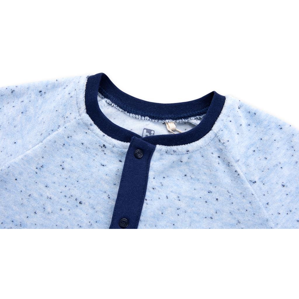 Чоловічок дитячий Bibaby велюровий з кишенькою "London" (60169-56B-blue)