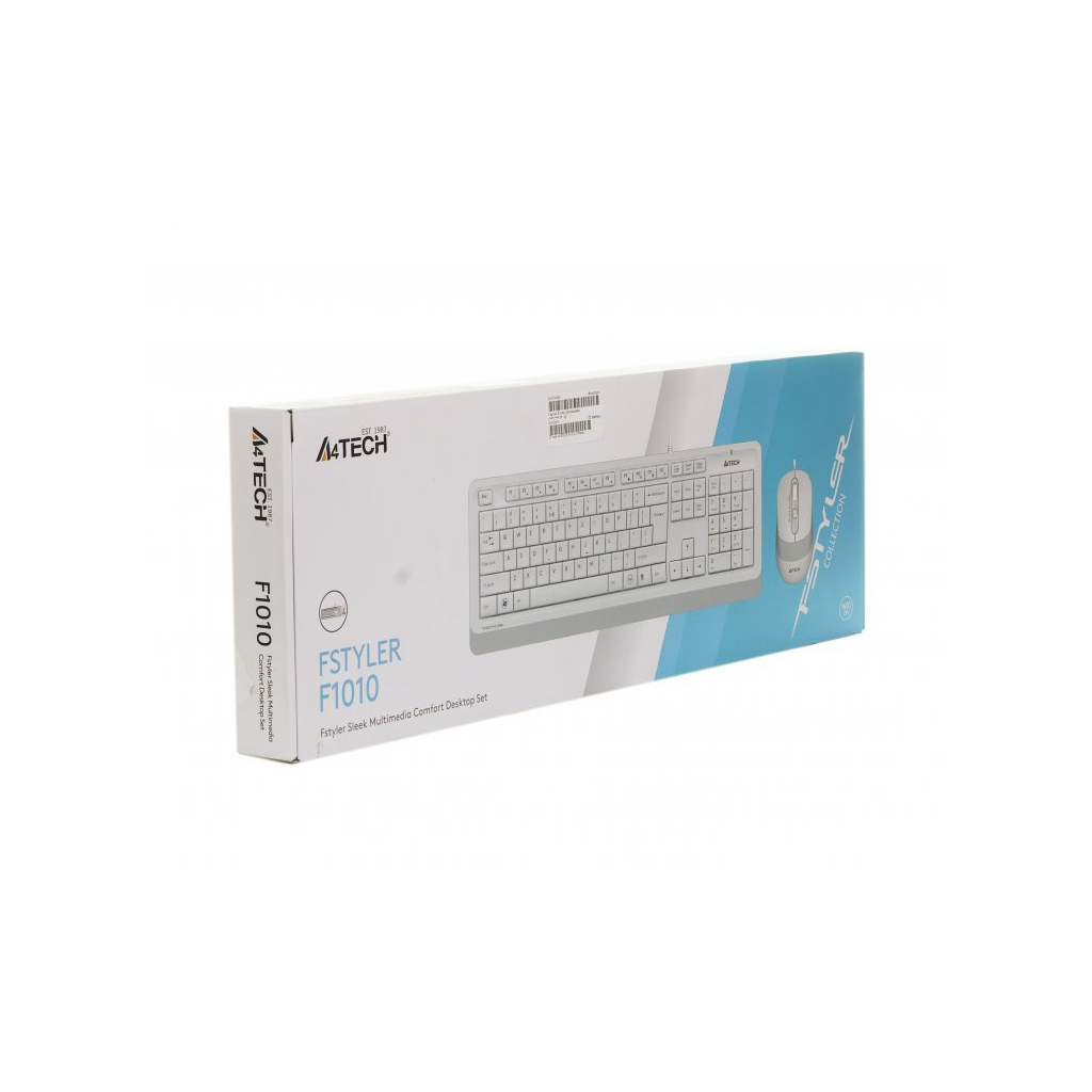 Комплект A4Tech F1010 White