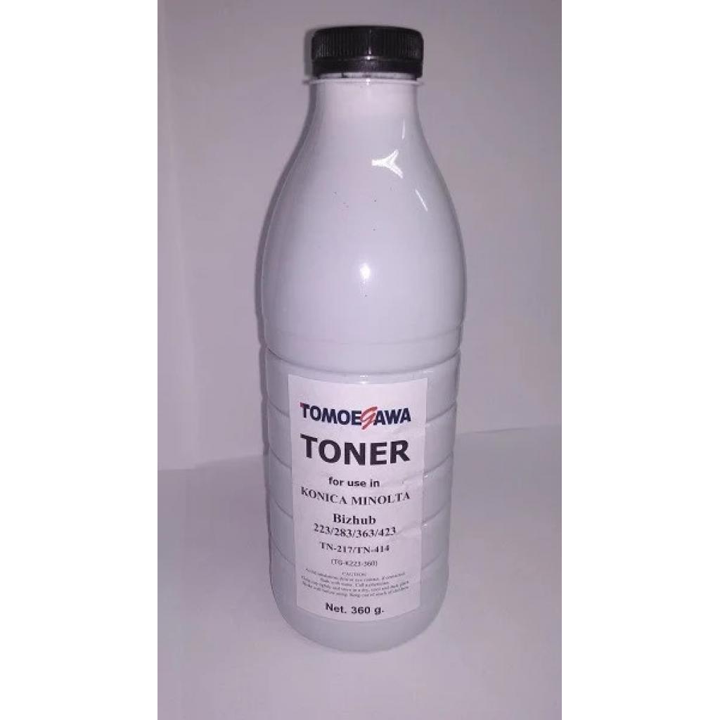 Тонер Konica Minolta Bizhub 223/283/363/423, TN-217/TN-414, 360г Tomoegawa (TG-K223-360)