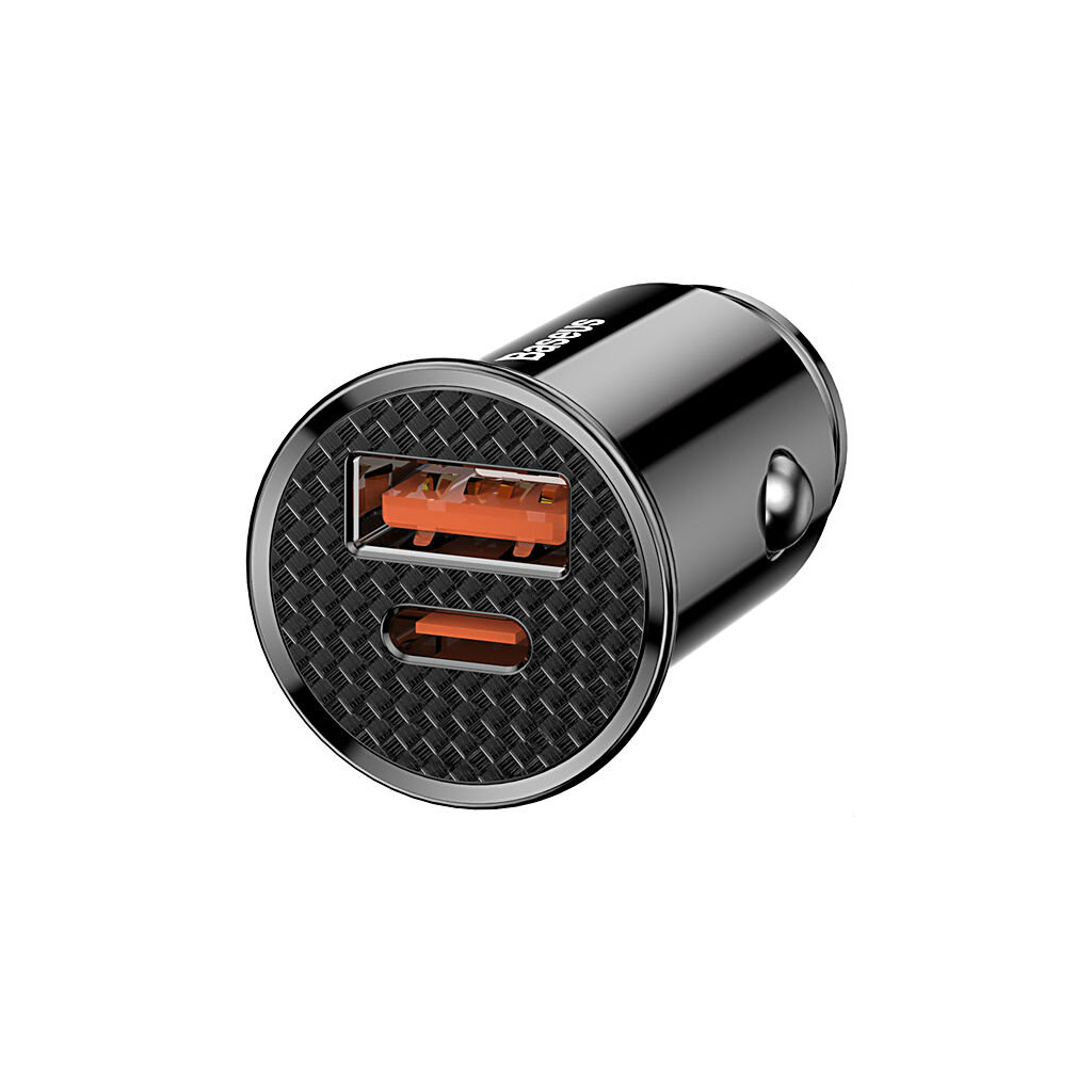 Зарядний пристрій Baseus Circular Plastic USB, Type-C PD3.0, QC4.0, black (CCALL-YS01) Зарядний пристрій Baseus Circular Plastic USB, Type-C PD3.0, QC4.0, black (CCALL-YS01)