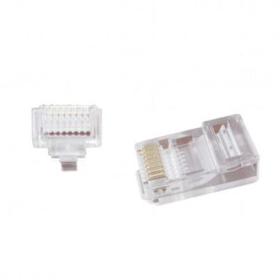 Конектор RJ45 cat.5e UTP 8P8C (наскрізні отв., позолоч. конт.) 10 шт Cablexpert (LC-PTU-01/10)