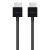 Кабель мультимедійний HDMI to HDMI 2.0m Belkin (AV10168BT2M-BLK)