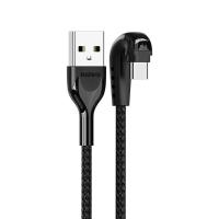Дата кабель USB 2.0 AM to Type-C 1.0m Heymanba black Remax (RC-097A-BLACK)