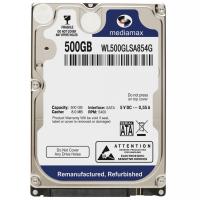 Жорсткий диск для ноутбука 2.5" 500GB Mediamax (# WL500GLSA854G #)