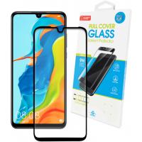 Скло захисне Global для Huawei P30 Lite (черное) (1283126492891)