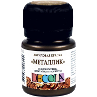 Acrylic paints Nevskaya palette Decola acrylic 20 ml gold leaf (352339)