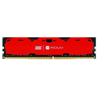 Модуль пам'яті для комп'ютера DDR4 16GB 2400 MHz Iridium Red Goodram (IR-R2400D464L17/16G)