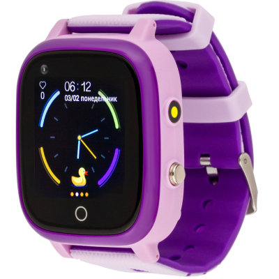 Смарт-годинник AMIGO GO005 4G WIFI Kids waterproof Thermometer Purple (747019). Купить в Днепропетровске. Гаджеты. Смарт-Часы. Hi-Tech Технологии. Купить в интернет-магазине Spike. Днепр.