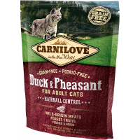 Dry food for cats Carnilove Cat Hairball Controll 400 g (8595602512355)