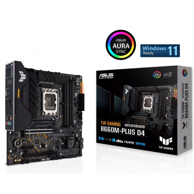 Материнська плата ASUS TUF GAMING B660M-PLUS D4