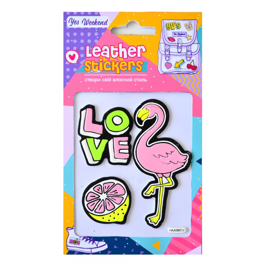 Стікер-наклейка Yes Leather stikers "Flamingo" (531624)
