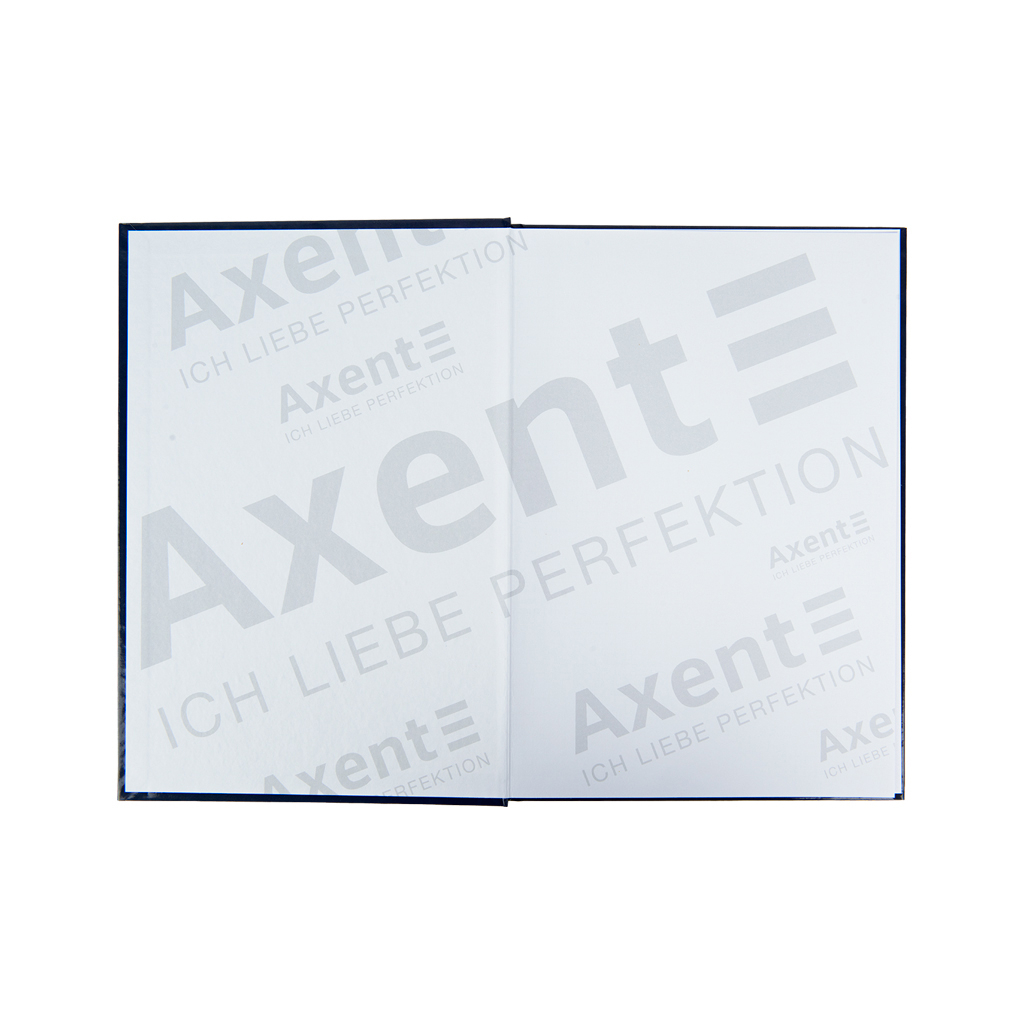 Канцелярська книга Axent Wisdom А4, 96 аркушів, клітинка, темно синя (8422-553-A)