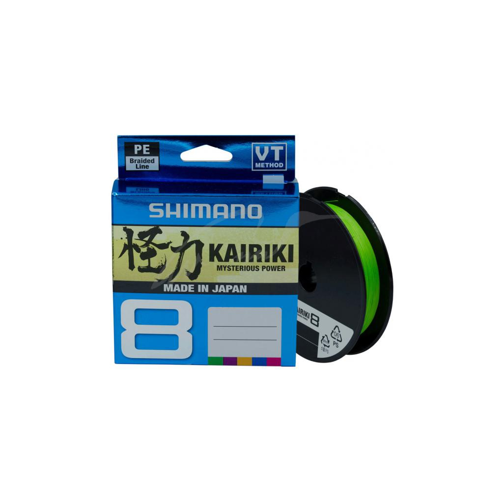 Шнур Shimano Kairiki 8 PE Mantis Green 150m 0.06mm 5.3kg (59WPLA58R00) Шнур Shimano Kairiki 8 PE Mantis Green 150m 0.06mm 5.3kg (59WPLA58R00)