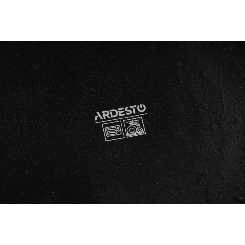 Тарілка Ardesto Trento Dinner 26,5 см Black (AR2926TB)