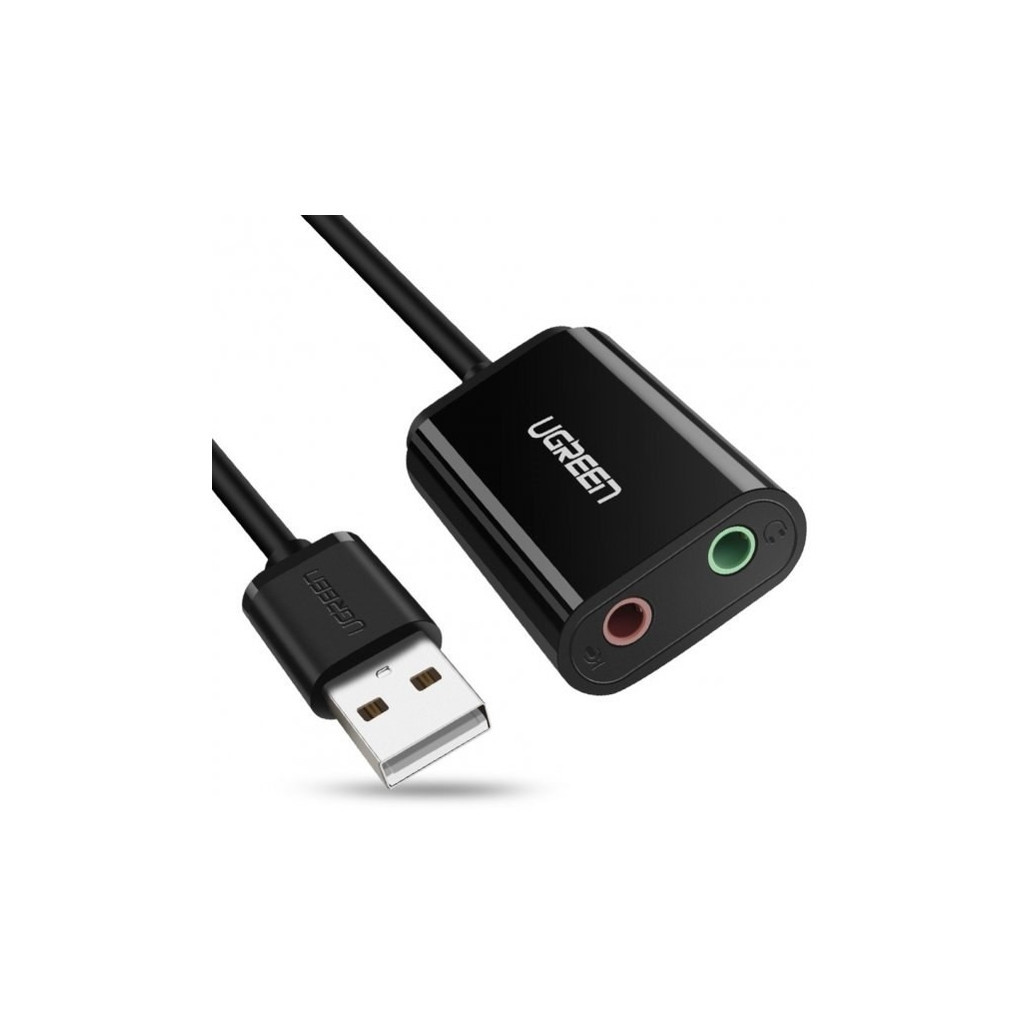 Звукова плата UGREEN US205 black (30724)