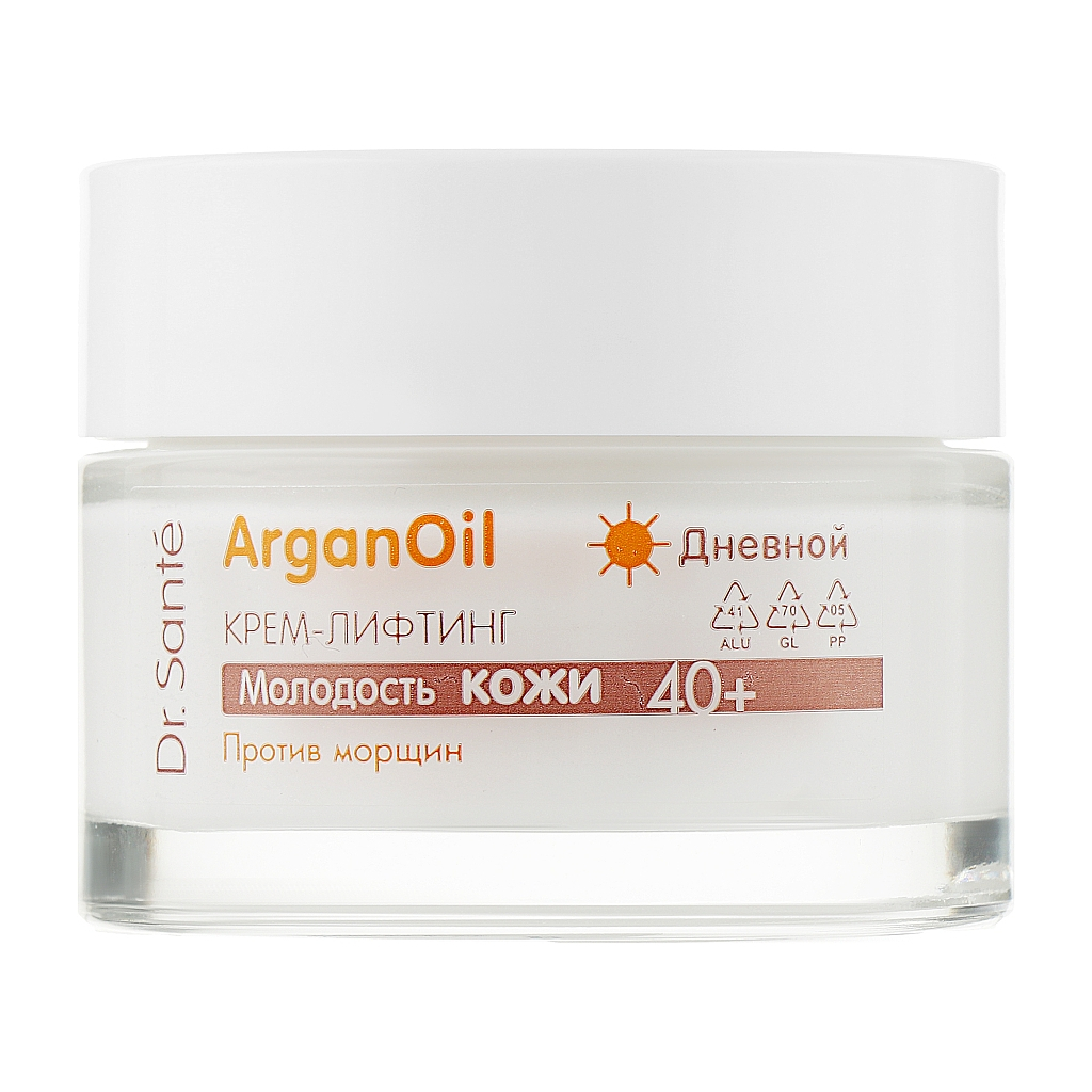 Крем для обличчя Dr. Sante Argan Oil крем-ліфтинг проти зморшок денний 40+ 50 мл (4823015929113)