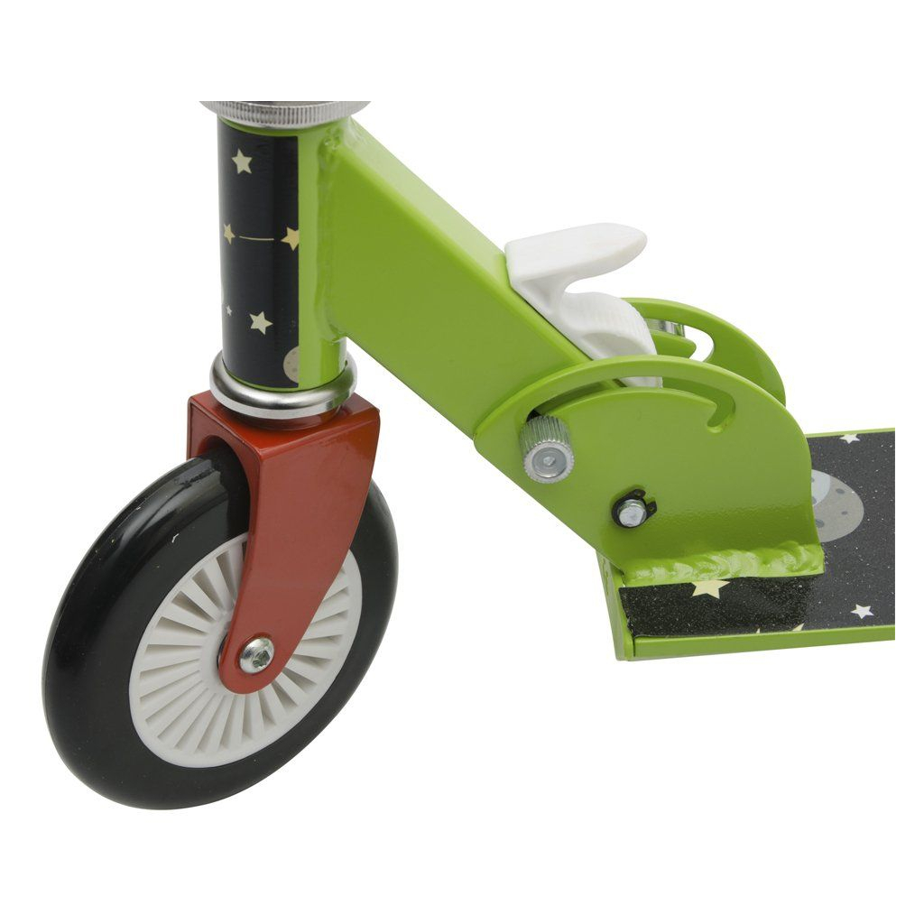 Самокат Bimbo Bike Cosmos 12`, чорний/зелений (75801-IS)