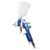 Auarita spray gun for cars HVLP 1.0 mm, with a plastic upper tank. (H-2000P-1.0)