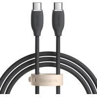 Дата кабель USB-C to USB-C 1.2m 5A Black Baseus (CAGD030001)