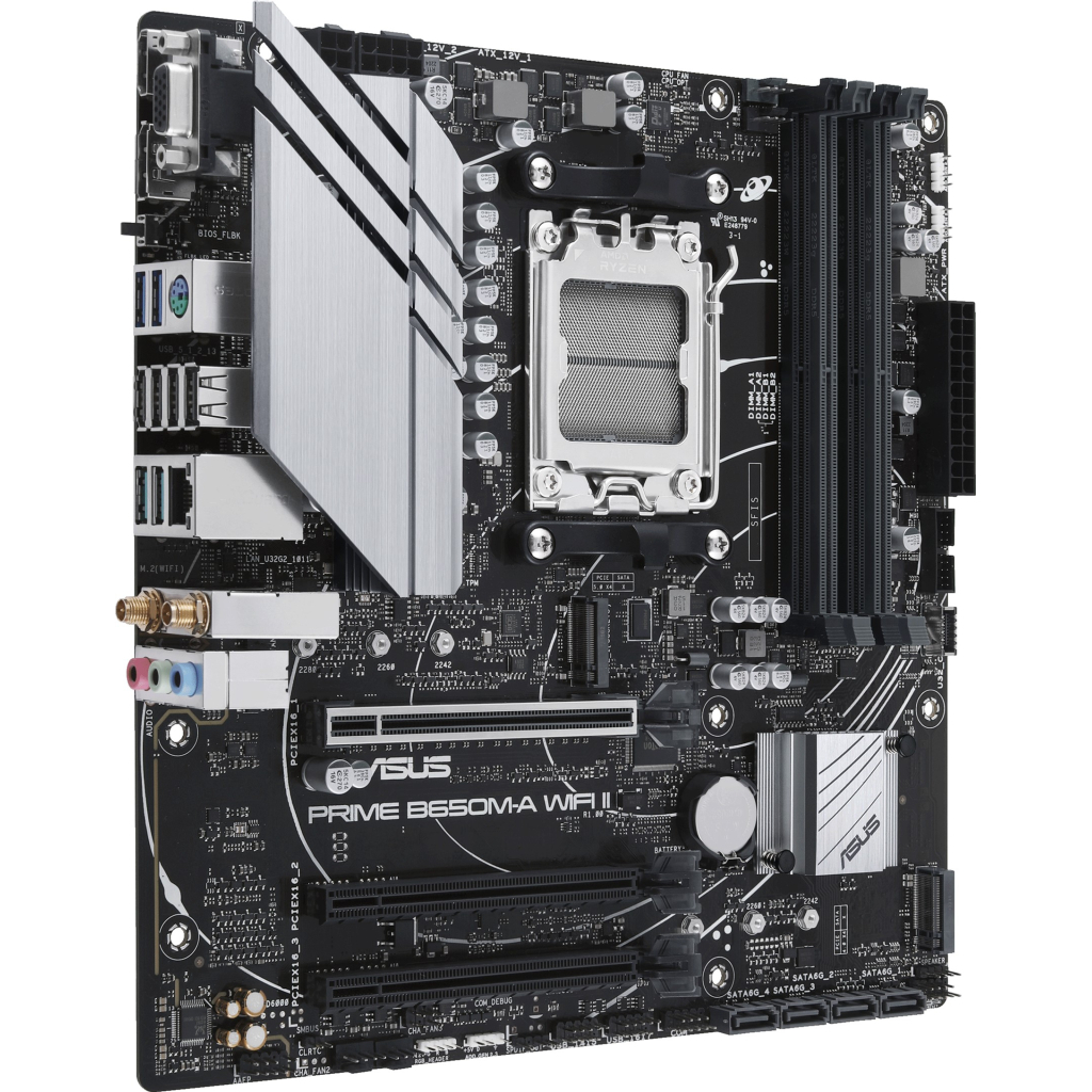 Материнська плата ASUS PRIME B650M-A WIFI II Материнська плата ASUS PRIME B650M-A WIFI II