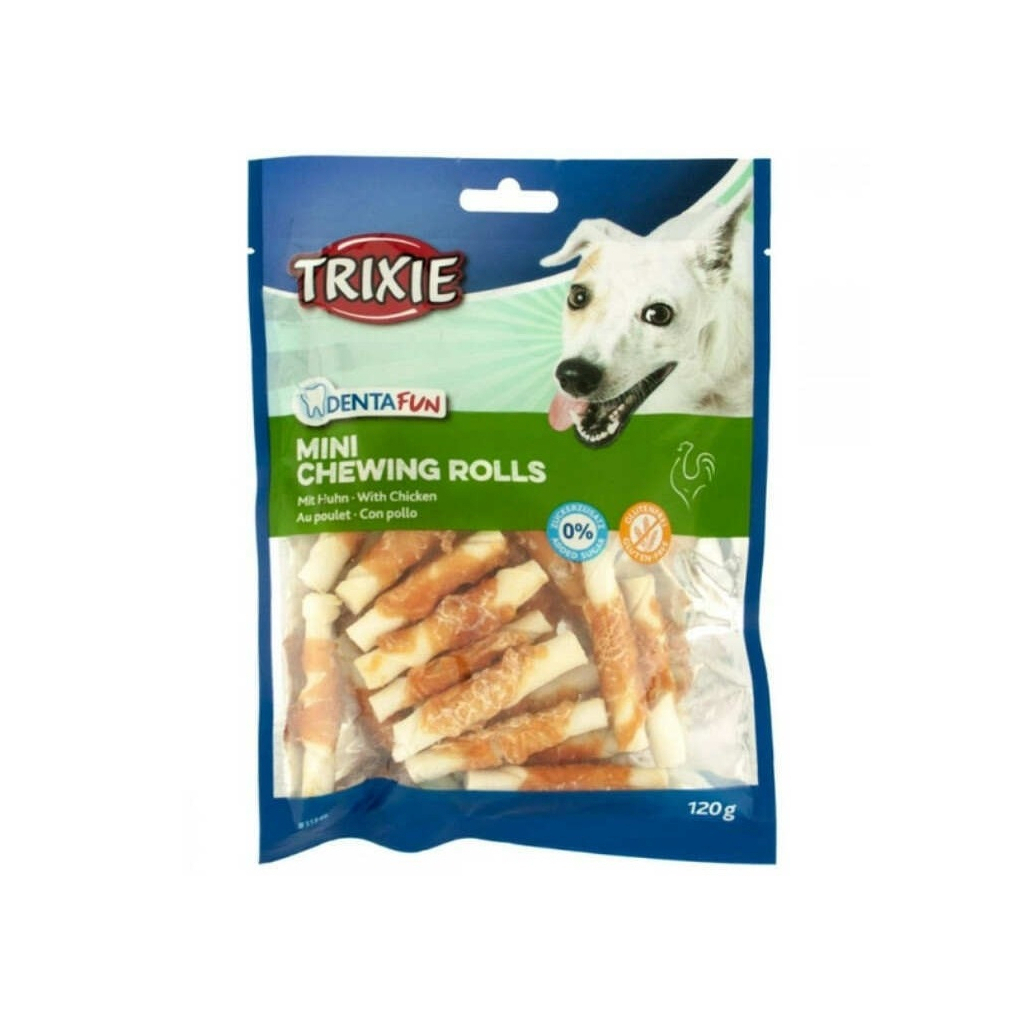 Ласощі для собак Trixie Паличка для чищення зубів Denta Fun 120 г (4011905313467)