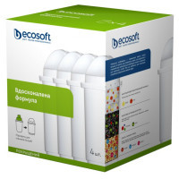 Система фільтрації води Ecosoft К-т Картриджів для кувшинів покращений (3+1 шт) (CRVK4ECO)