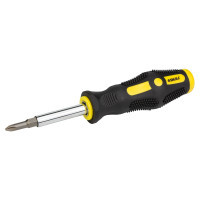 Sigma screwdriver set with double-sided bits 4 in 1 + CrV adapter (4002171)