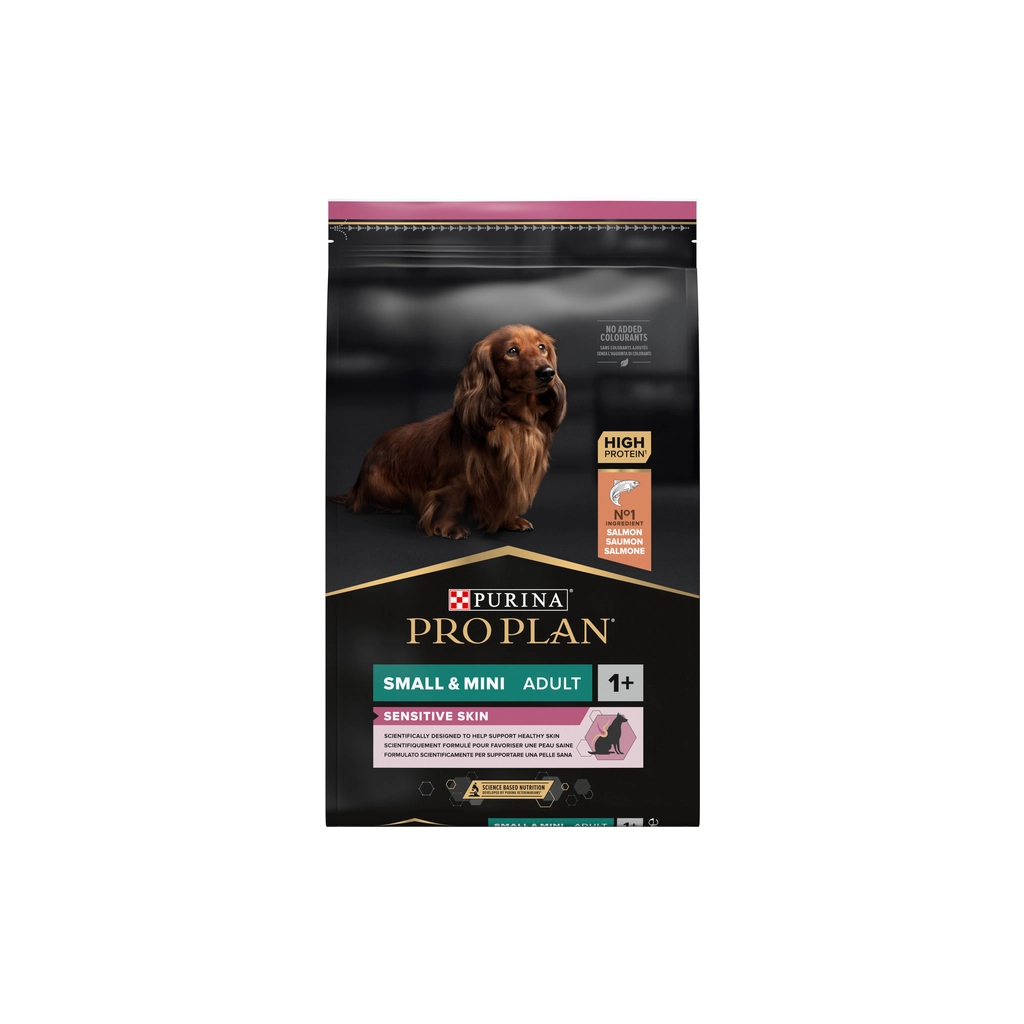 Сухий корм для собак Purina Pro Plan Small&Mini Sensitive Skin з лососем 7 кг (7613035123441)